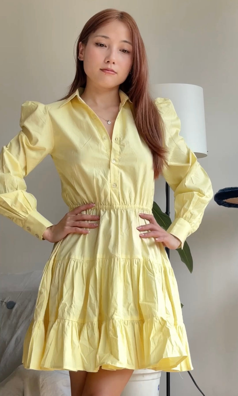 Elina Buttercup Mini Dress