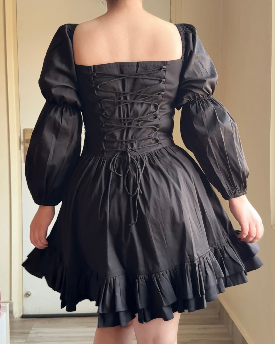 Alexendra Black Mini Dress