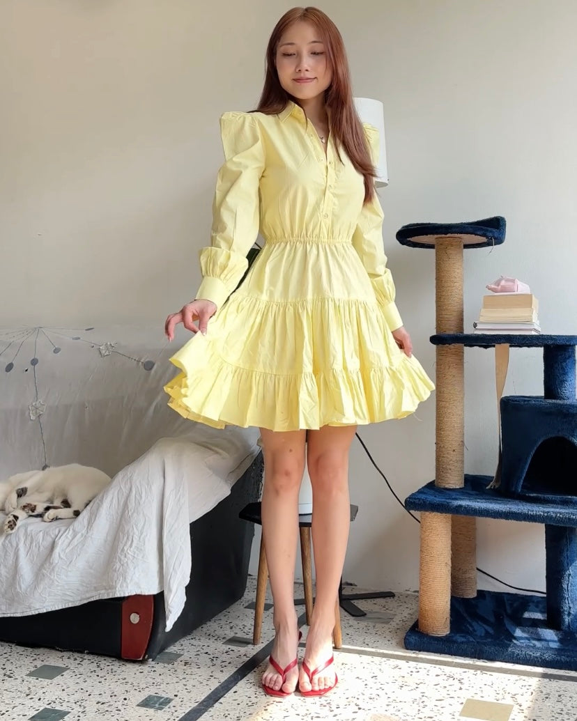 Elina Buttercup Mini Dress