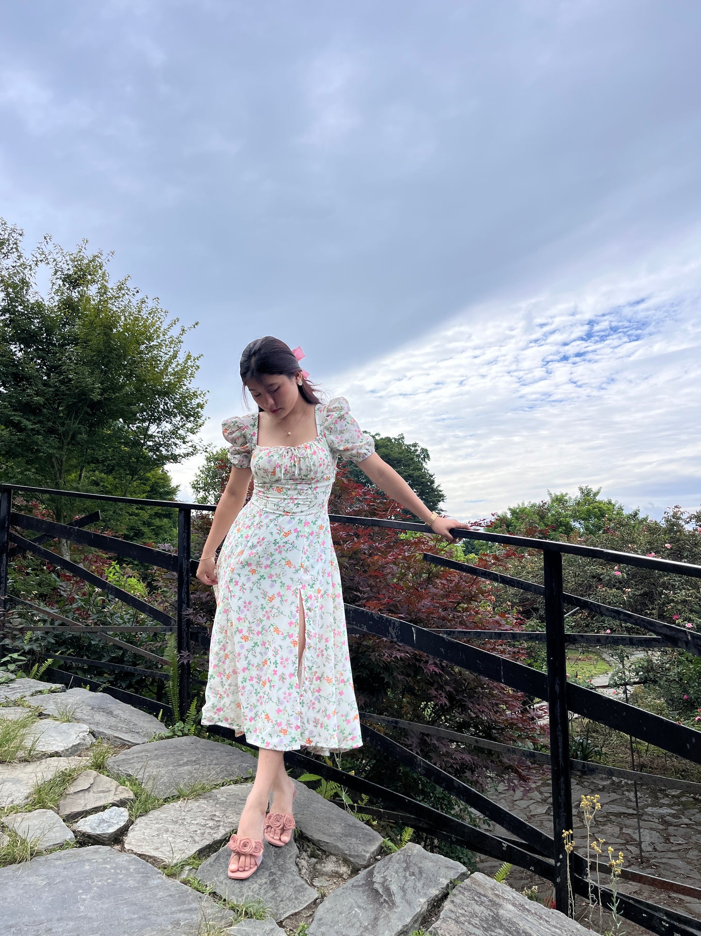 Isabella Floral Bustier Sundress