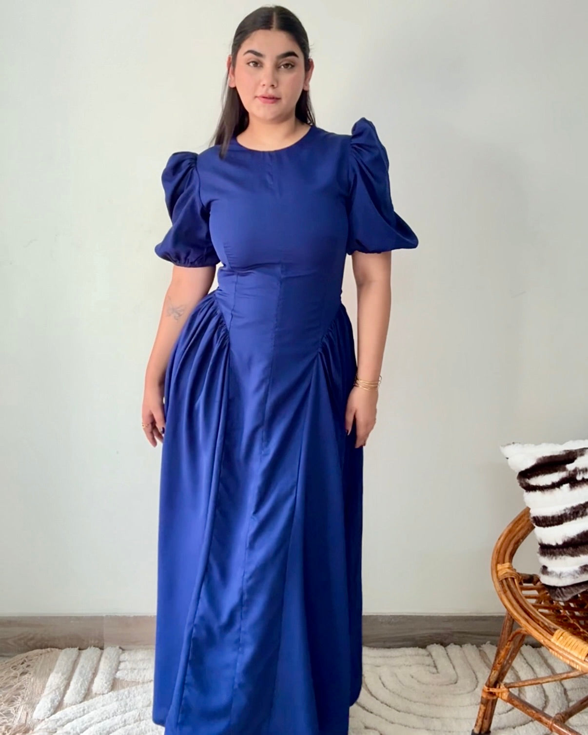 Sophia Navy Sundress