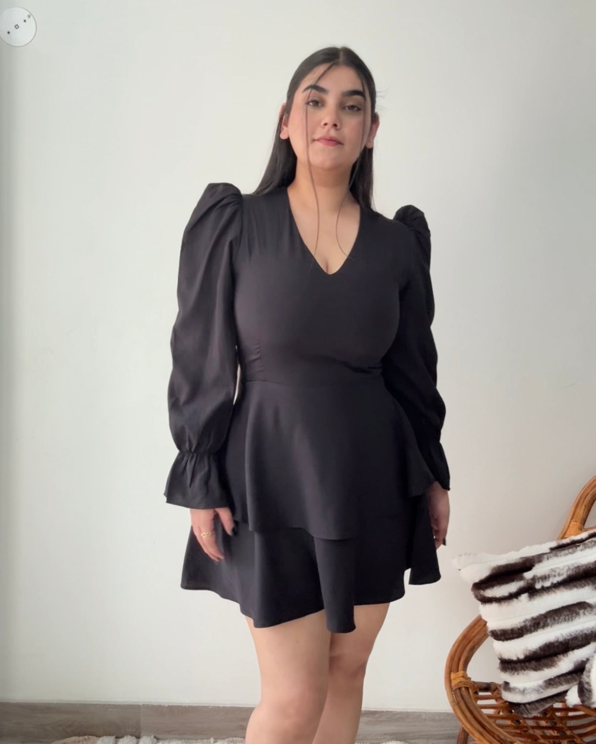 Kimmie Black Mini Dress