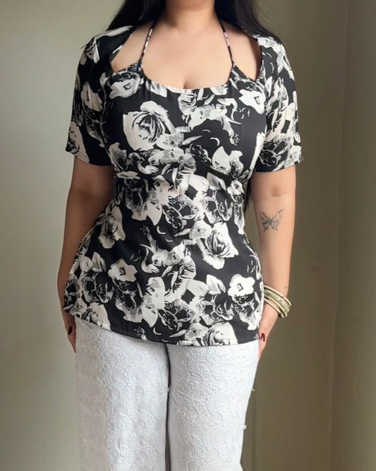 Ishita Cut- Out Corset Kurti