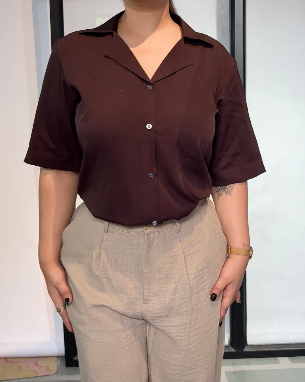 Mocha Luxe Shirt