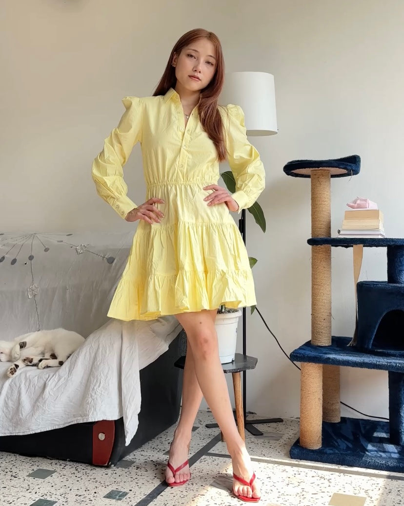 Elina Buttercup Mini Dress