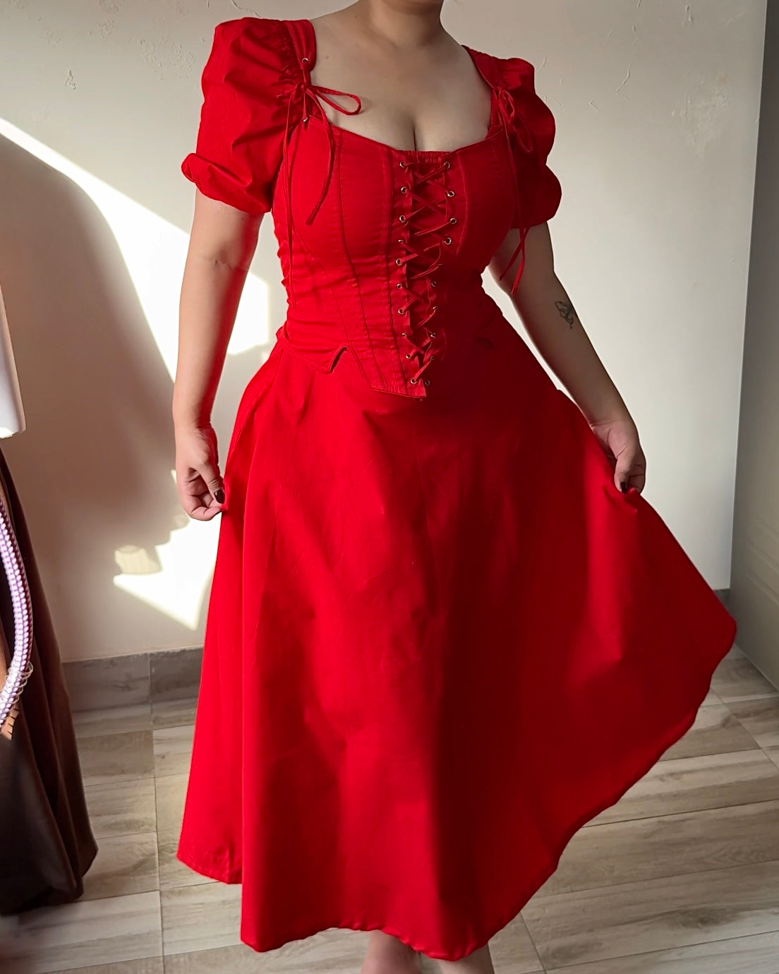 Talia Rose Rush Corset Dress