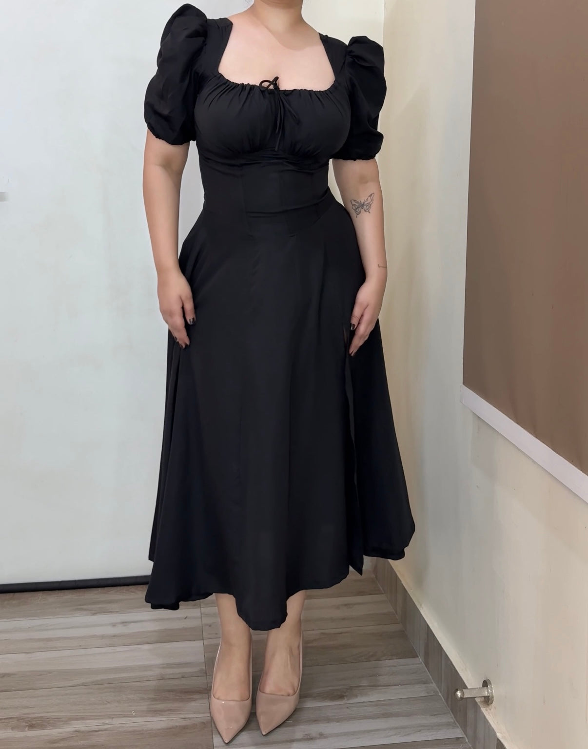 Cinderella Black Sundress SELCOUTH Cinderella Black Sundress SELCOUTH