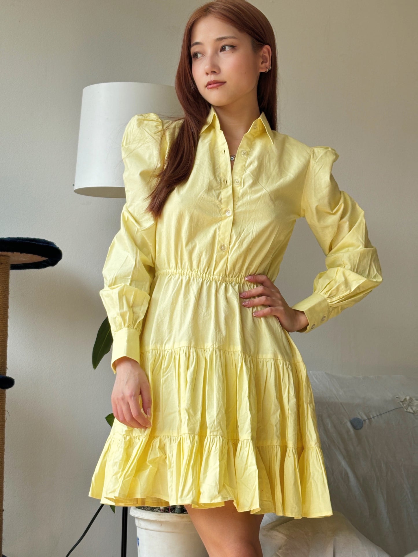 Elina Buttercup Mini Dress
