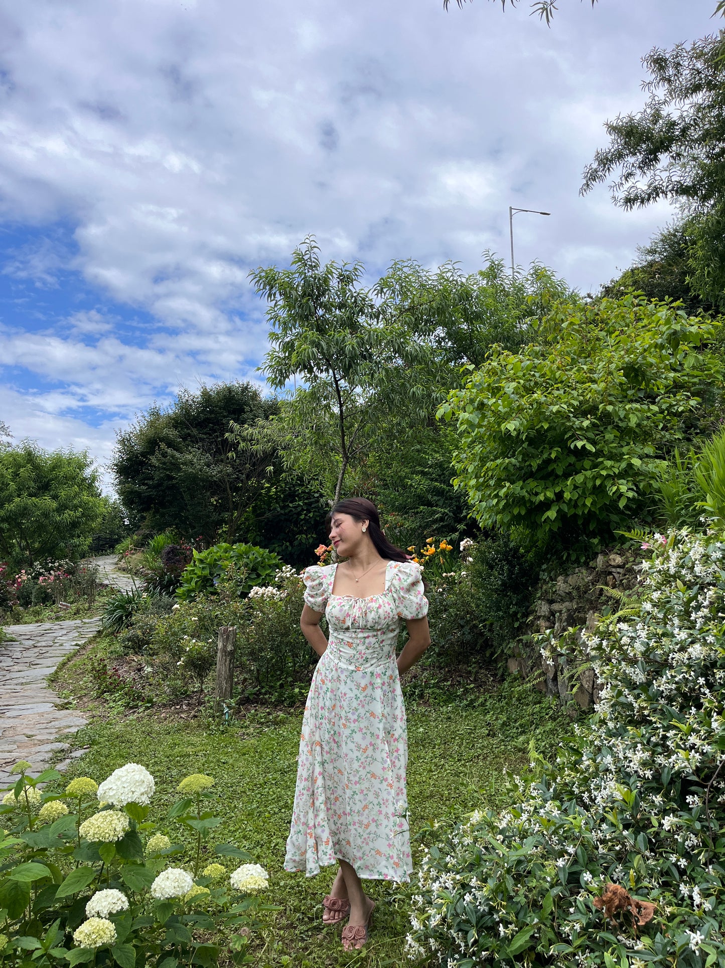 Isabella Floral Bustier Sundress