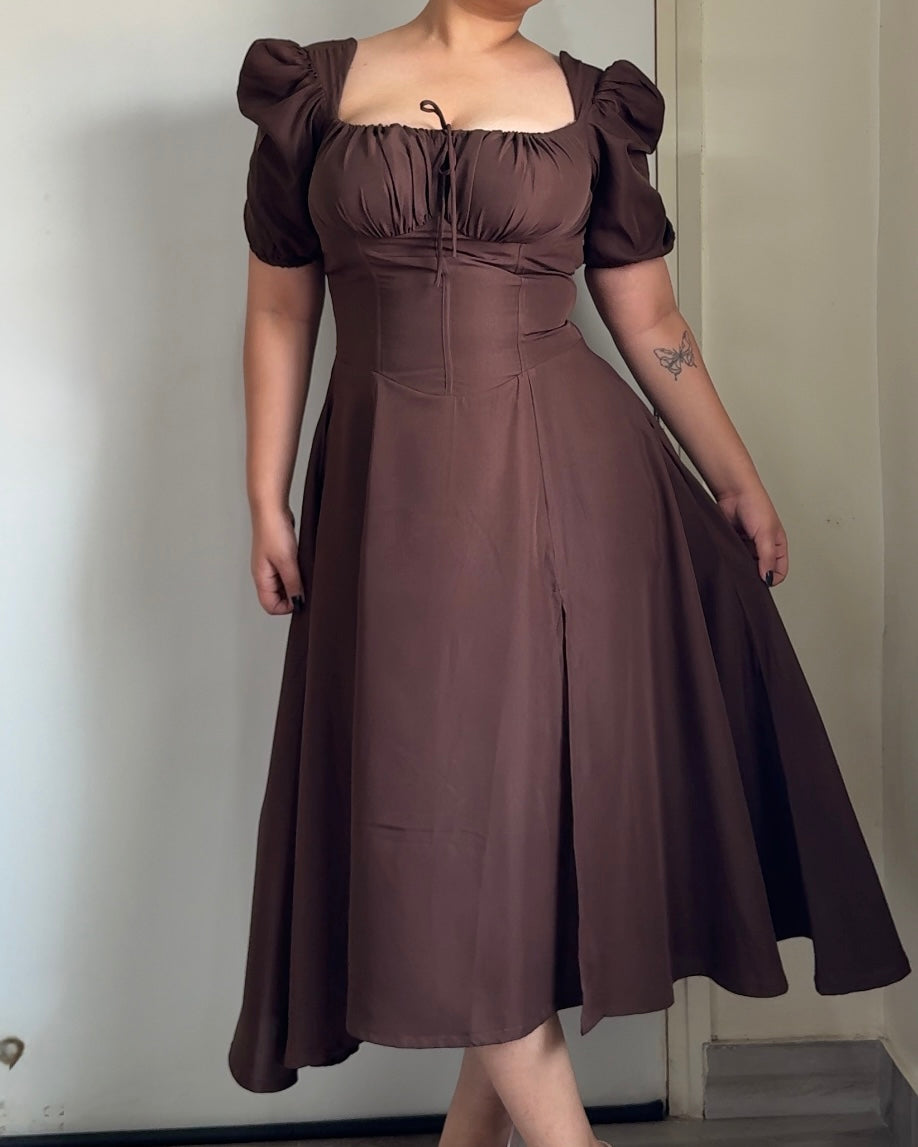 Cinderella Brown Sundress