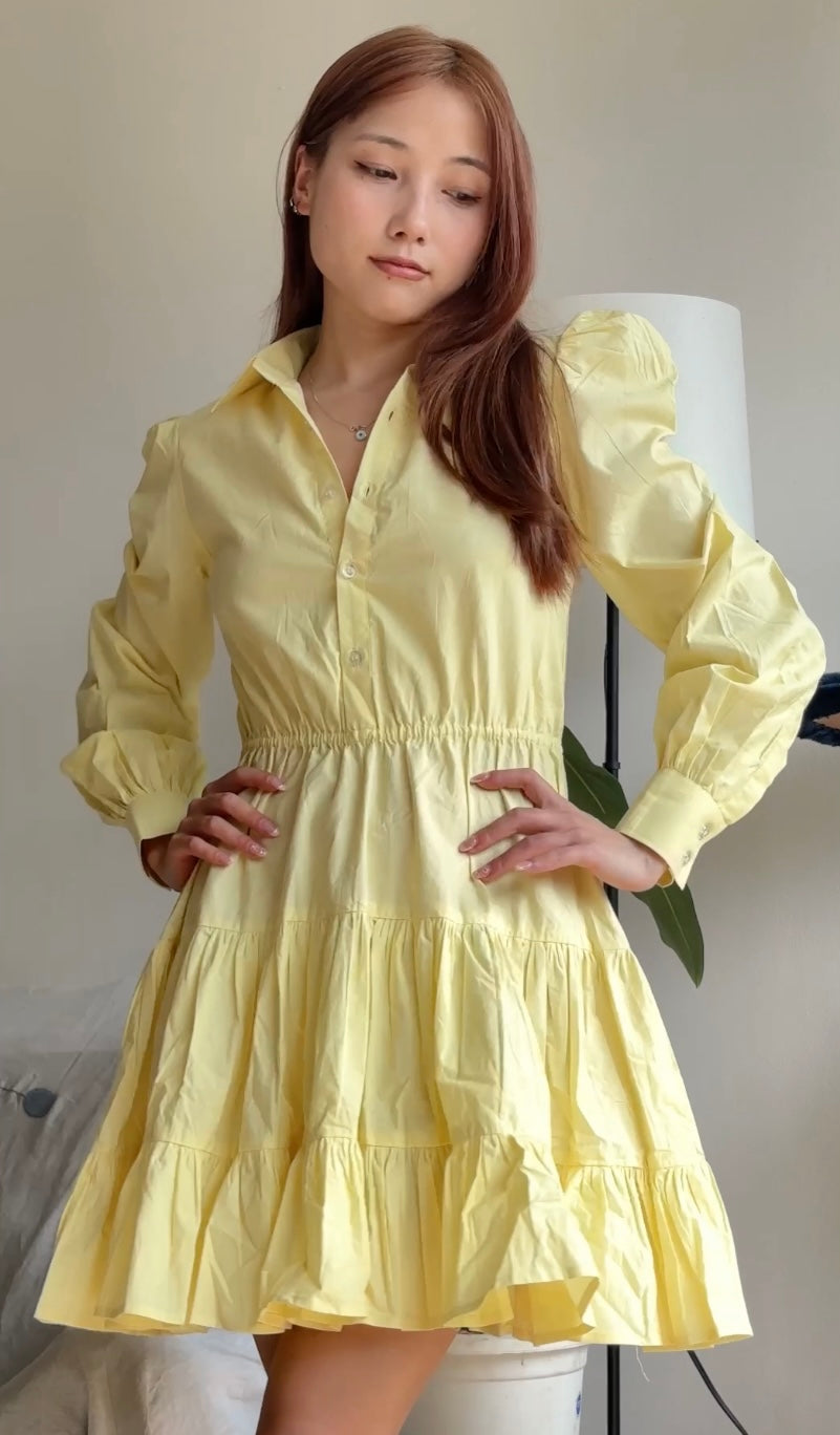Elina Buttercup Mini Dress