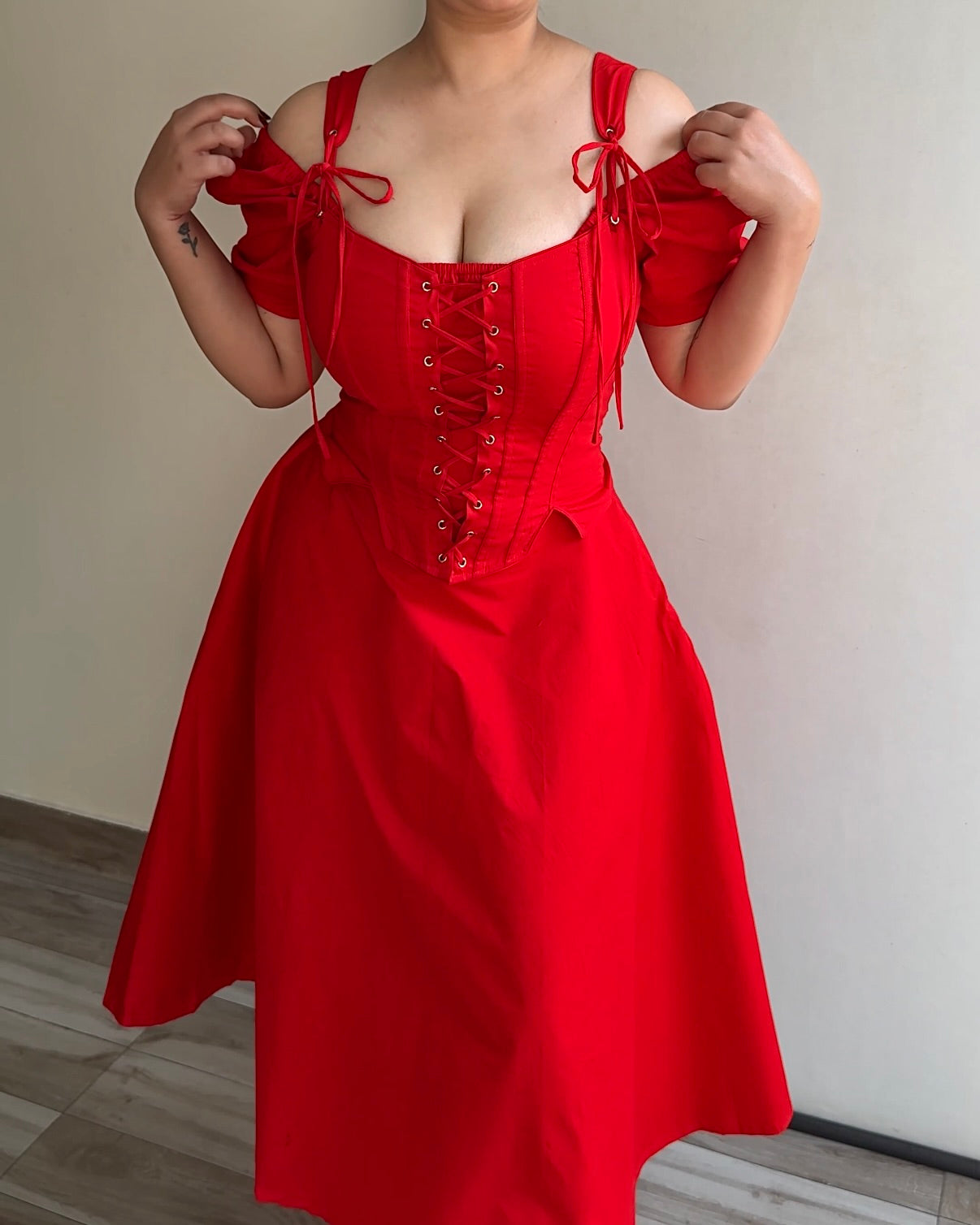 Talia Rose Rush Corset Dress
