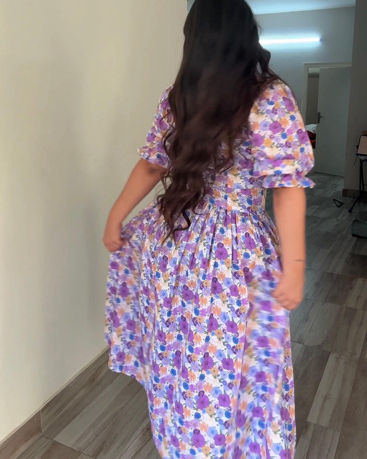 Meadow Muse Lavender Corset Dress