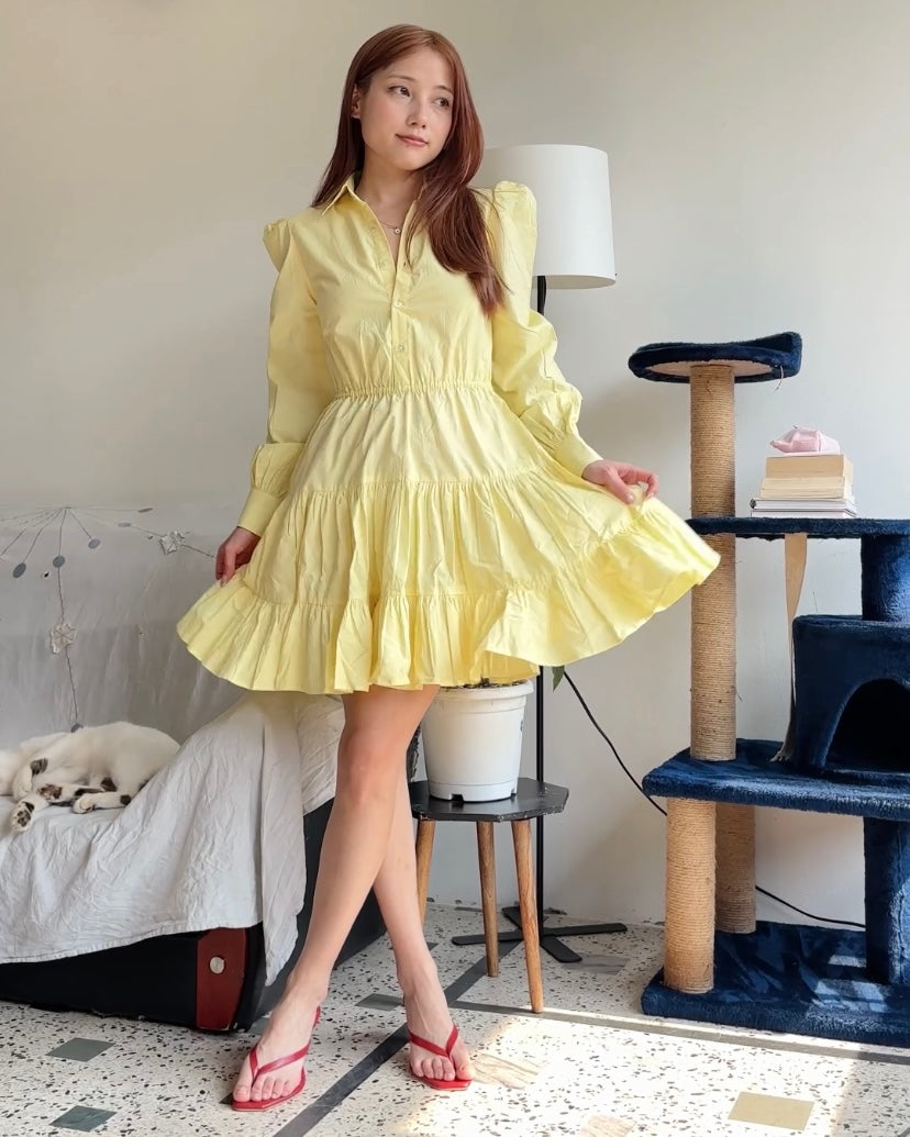 Elina Buttercup Mini Dress