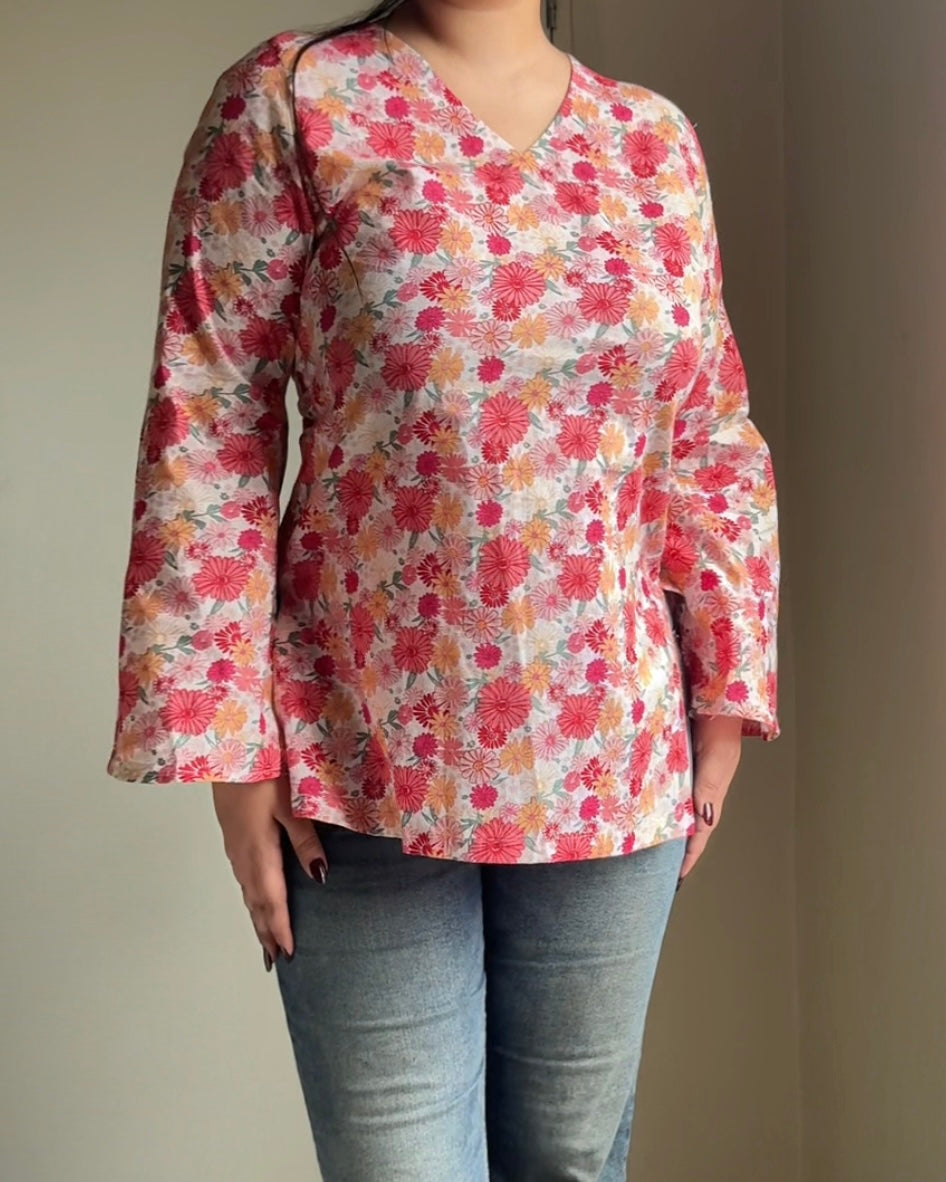 Radhika Criss-Cross Back Kurti