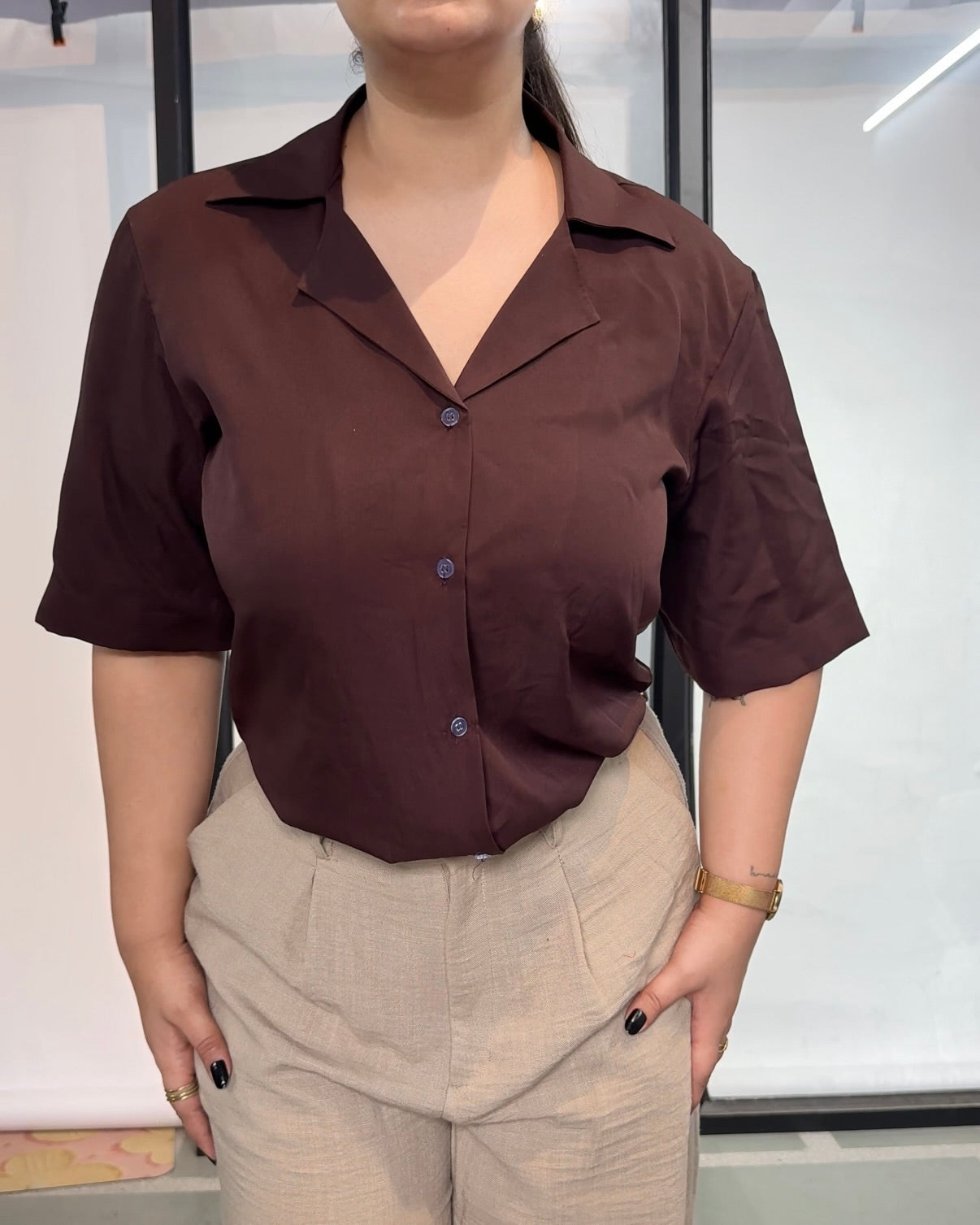 Mocha Luxe Shirt