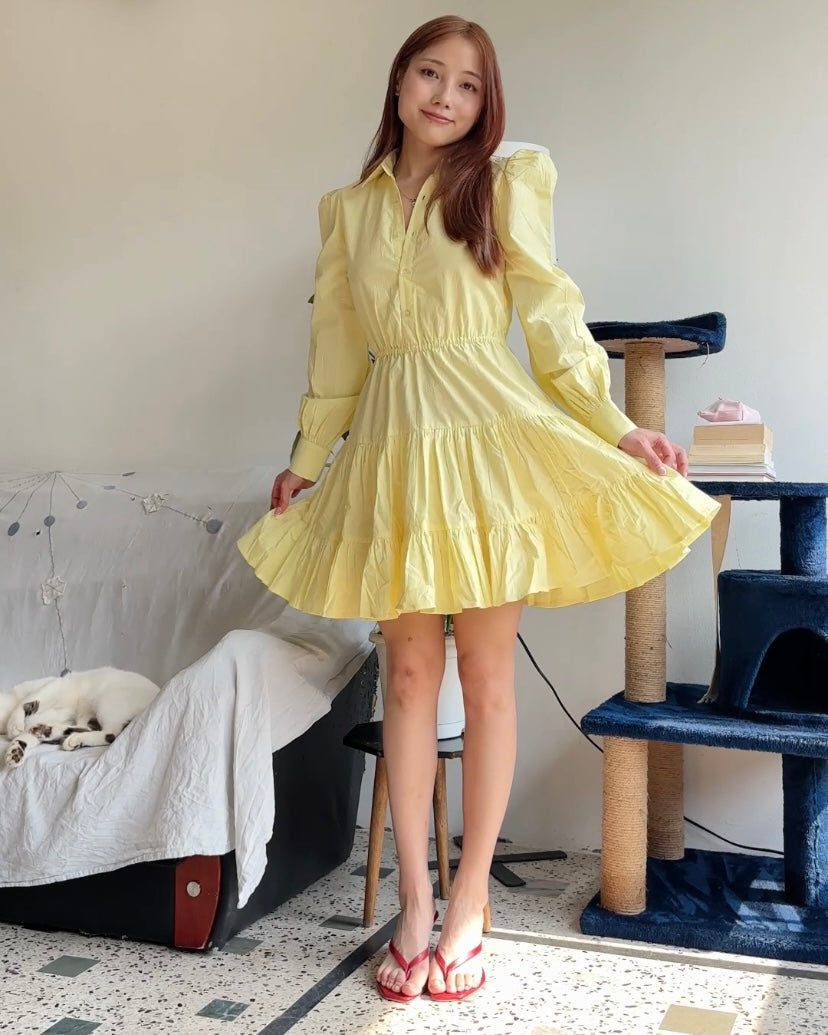 Elina Buttercup Mini Dress