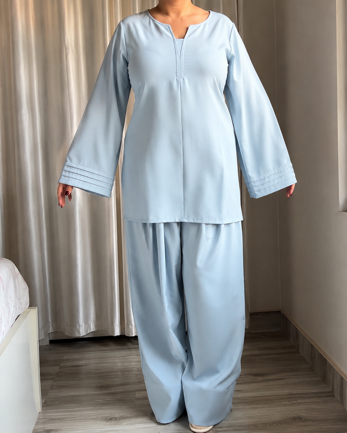 Powder Blue Farshi Set
