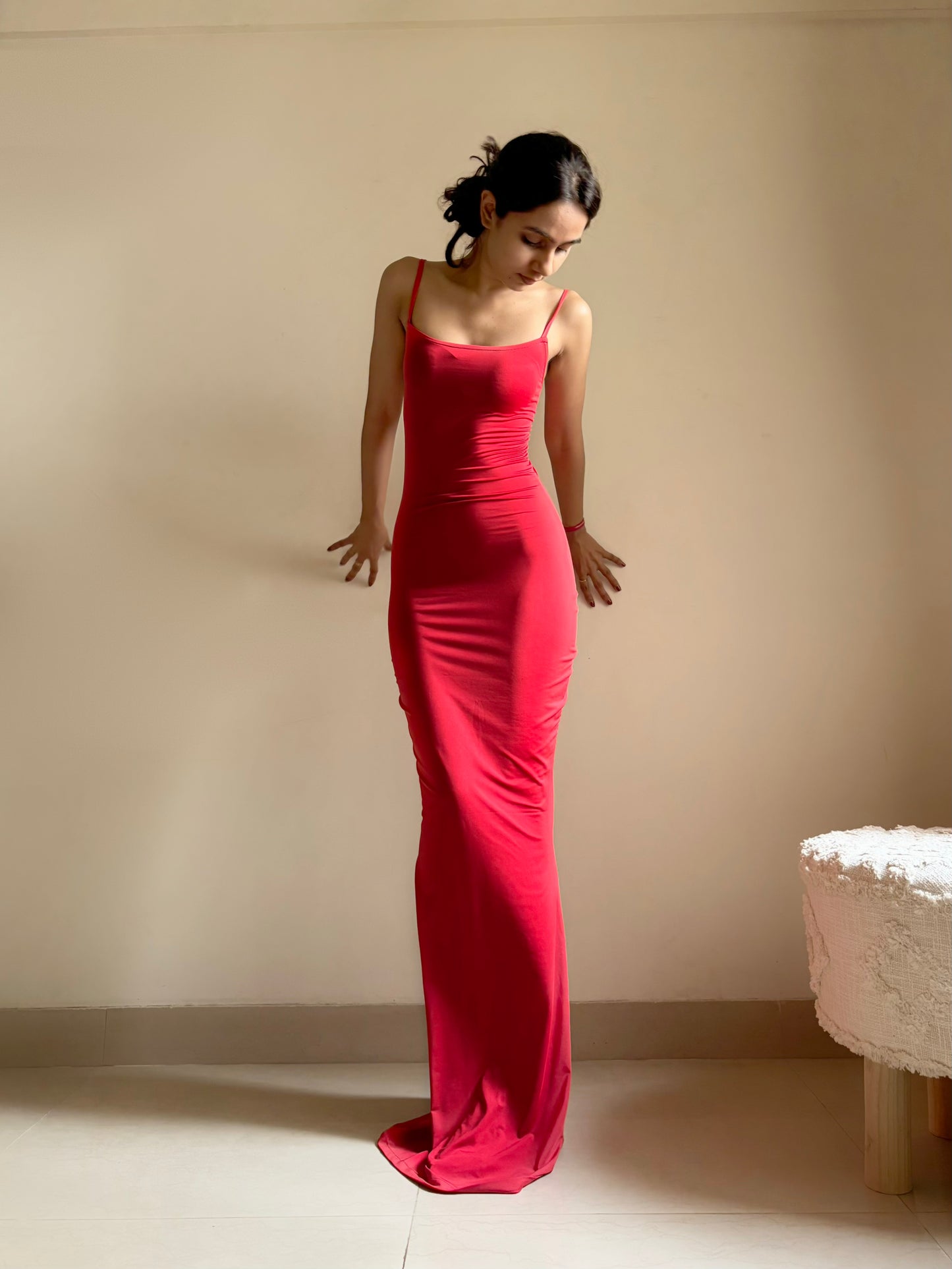 Kim Bodycon Dress in Red