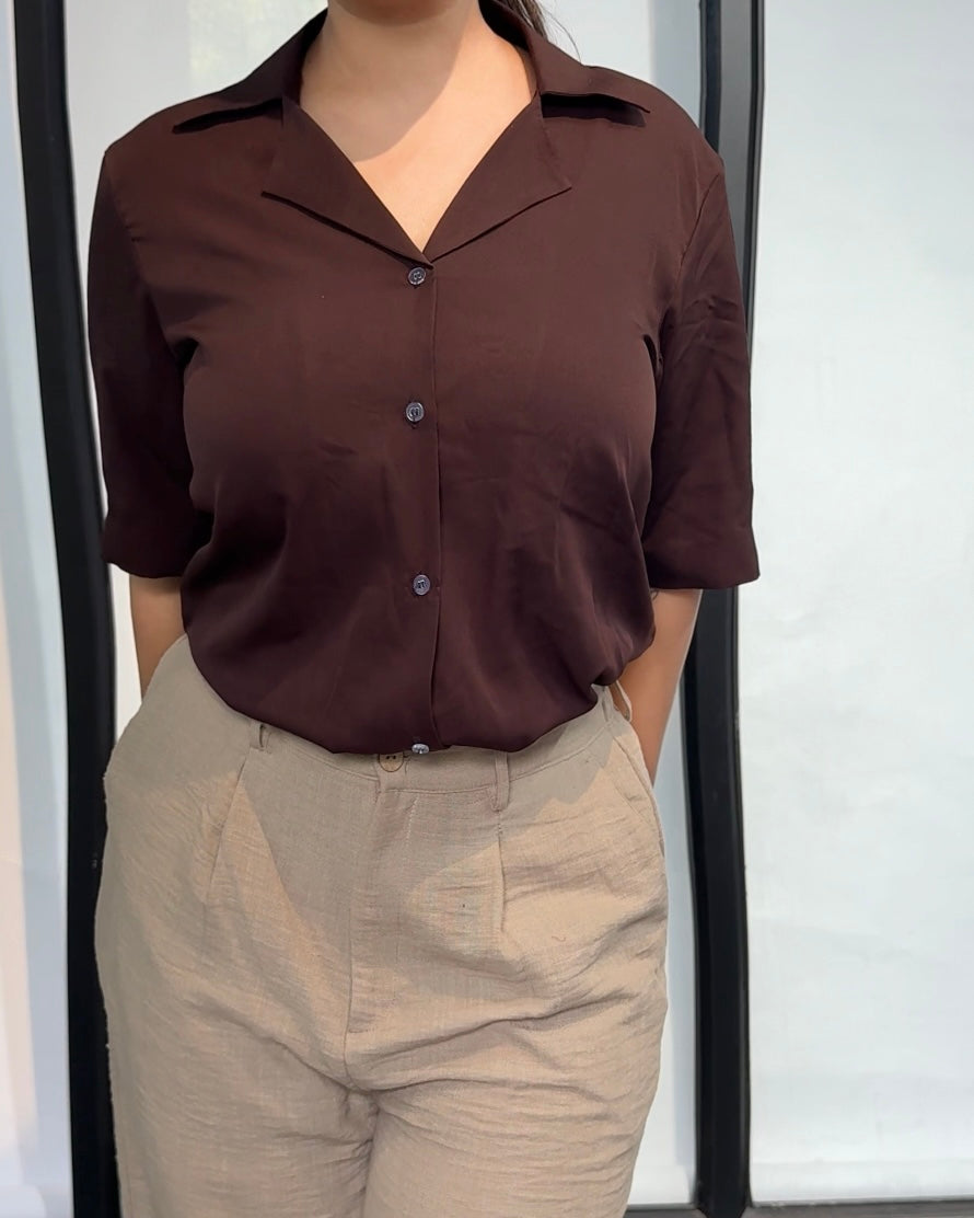 Mocha Luxe Shirt