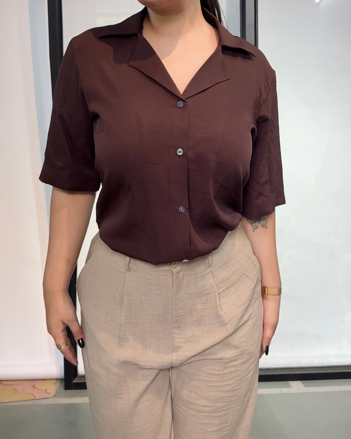 Mocha Luxe Shirt