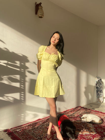 Dahlia Buttercup Corset Mini Dress