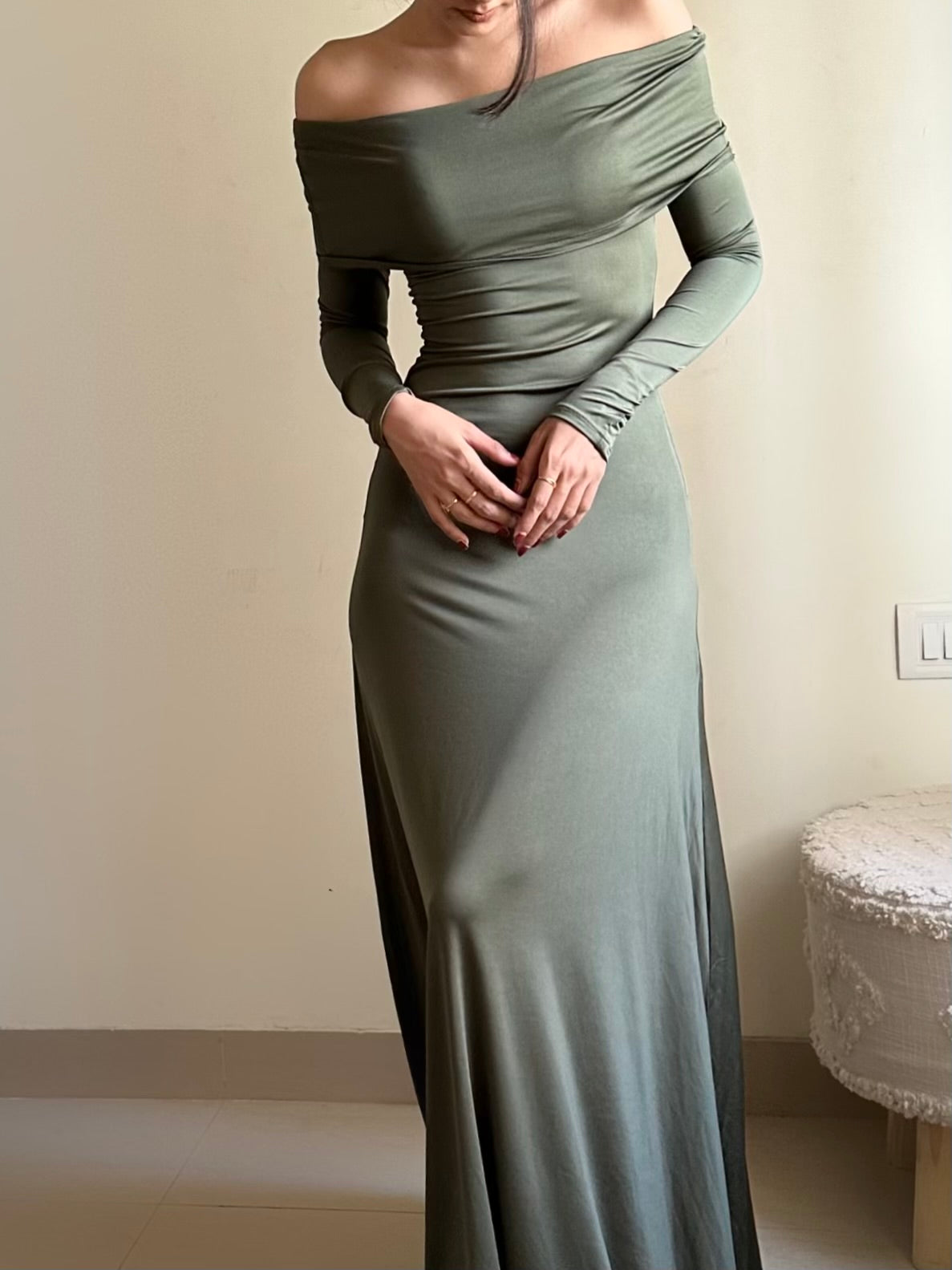 Yalina Dress in Sage