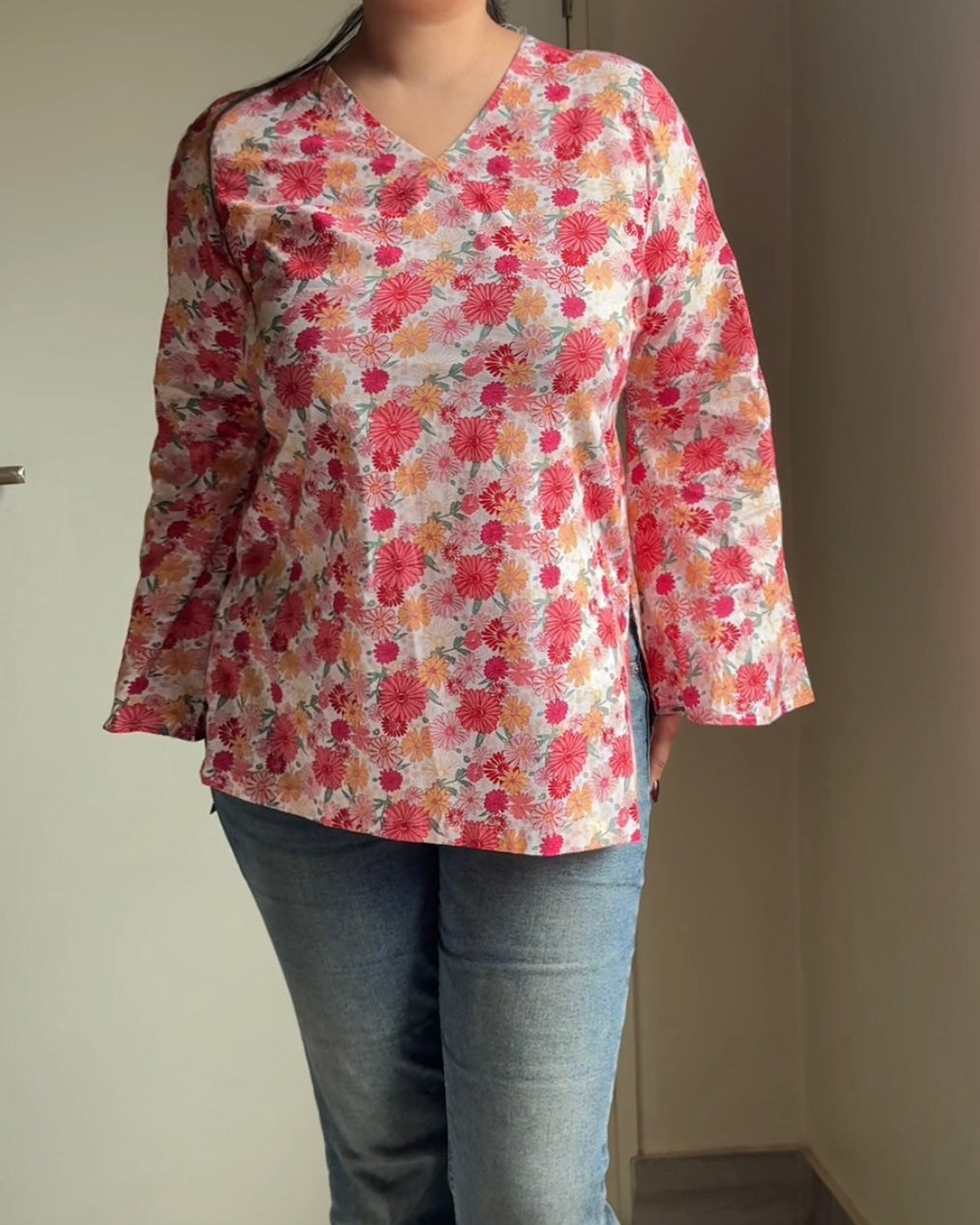 Radhika Criss-Cross Back Kurti