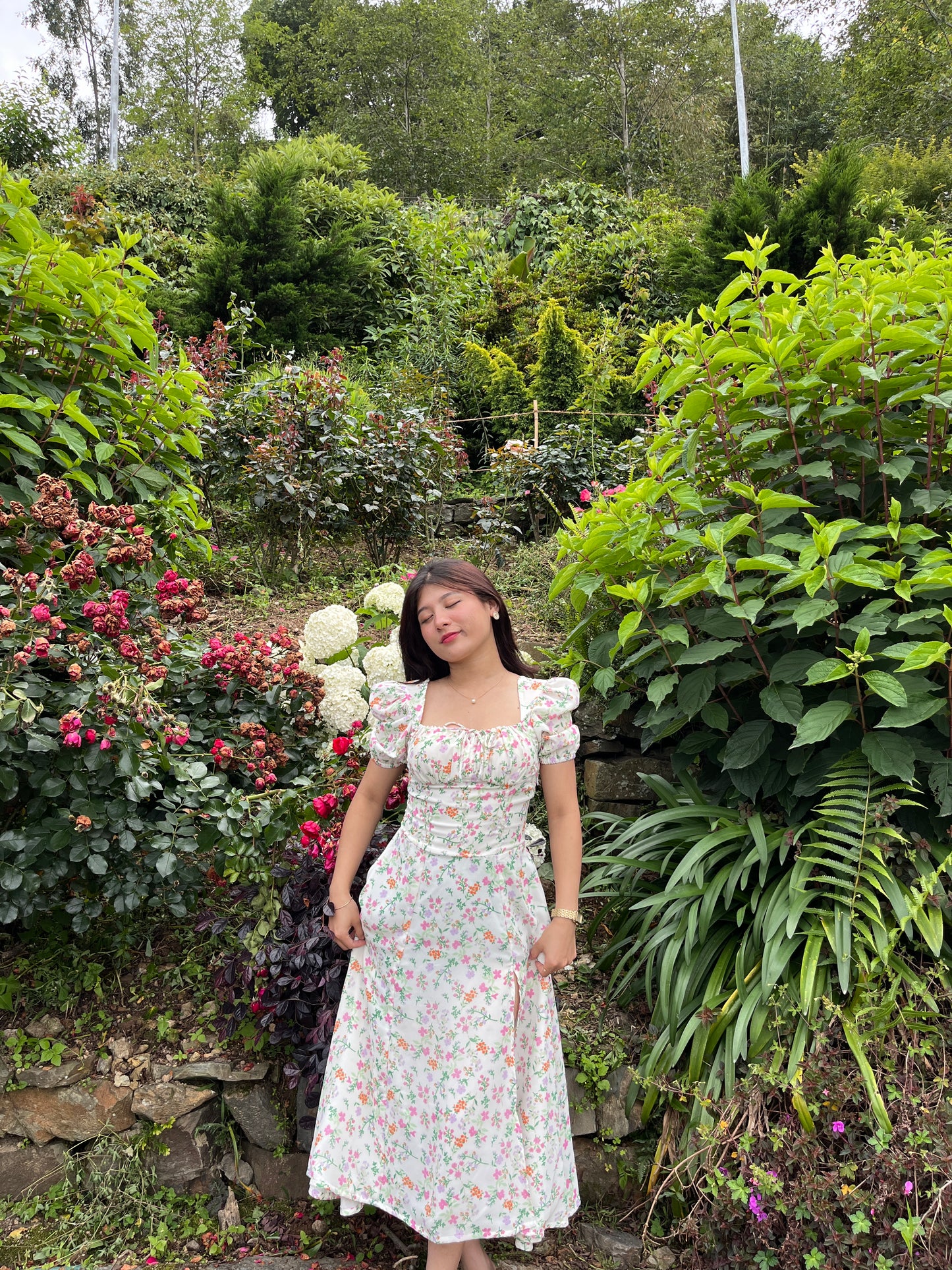Isabella Floral Bustier Sundress