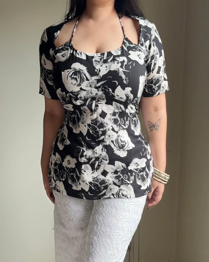 Ishita Cut- Out Corset Kurti