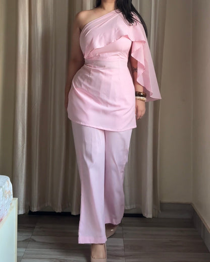 Blush Barbie Drape Set