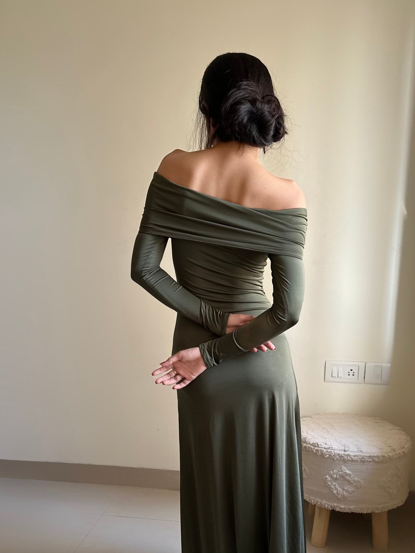 Yalina Dress in Sage