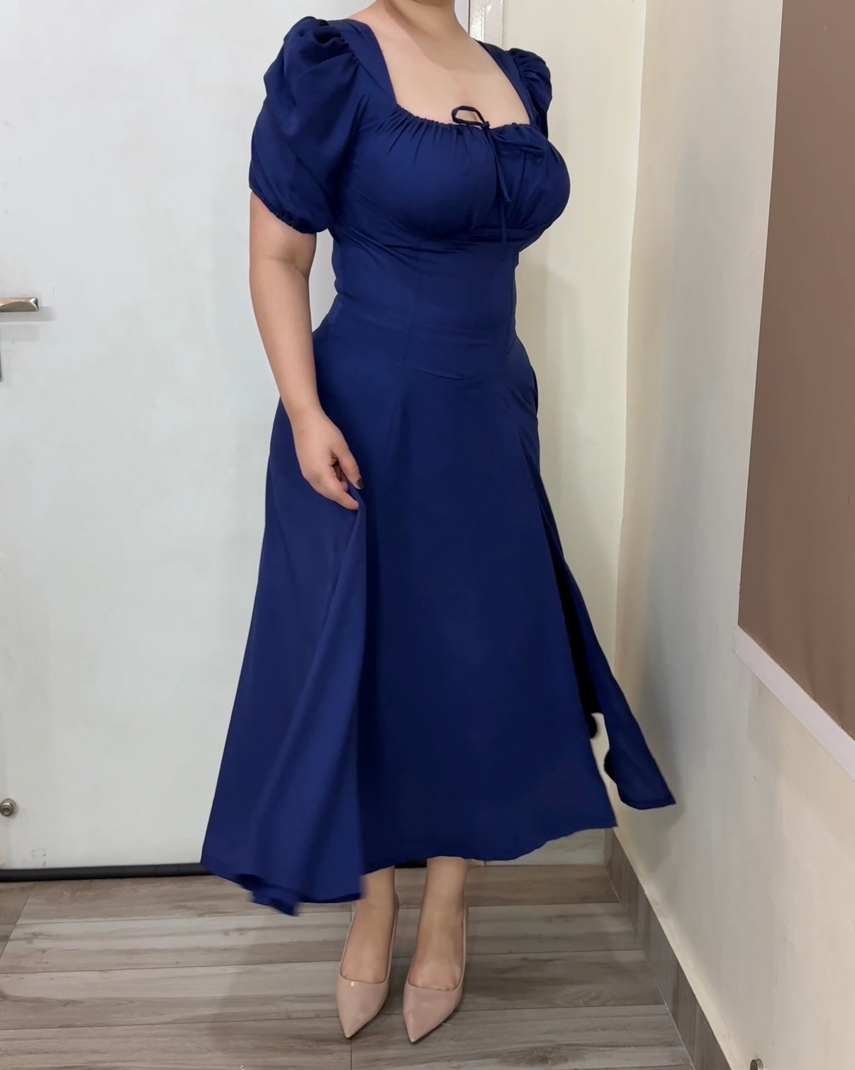 Cinderella French Navy Sundress