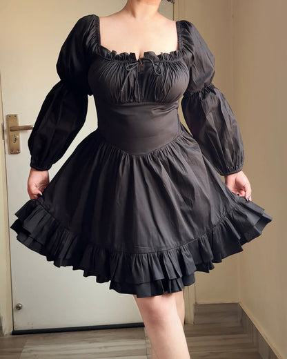 Alexendra Black Mini Dress