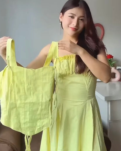 Darla Buttercup Bustier Sundress