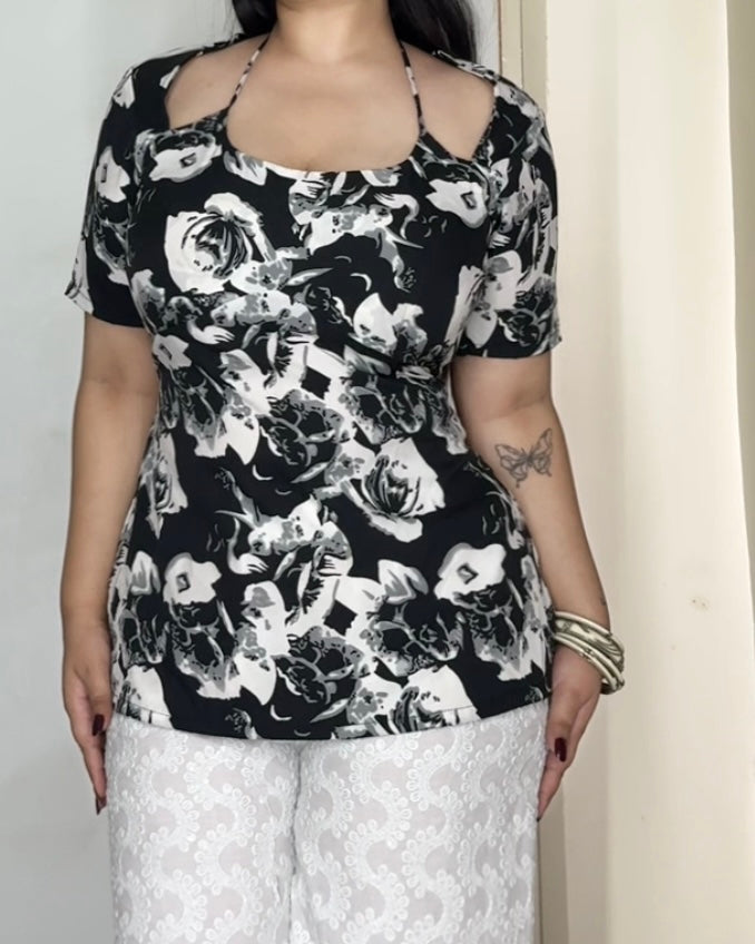 Ishita Cut- Out Corset Kurti