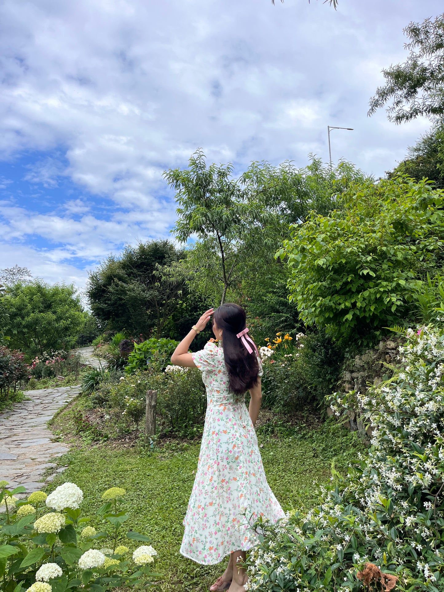 Isabella Floral Bustier Sundress