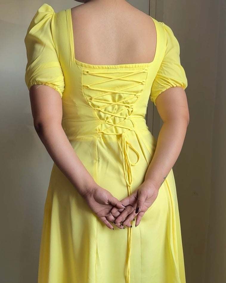 Cinderella Yellow Sundress