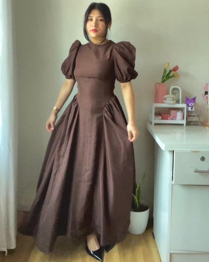 Sophia Brown Sundress