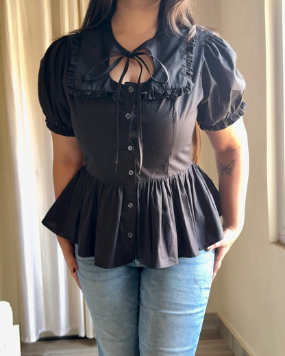 Cara Bow Top
