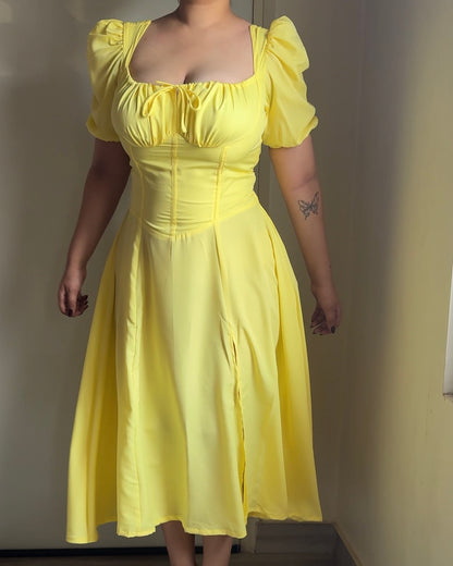 Cinderella Yellow Sundress