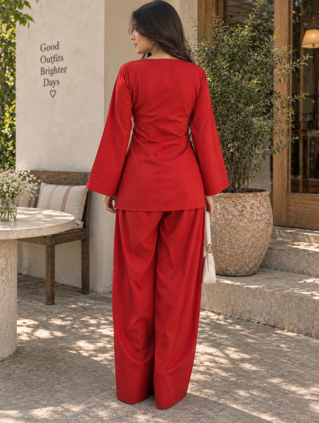 Red Farshi Set