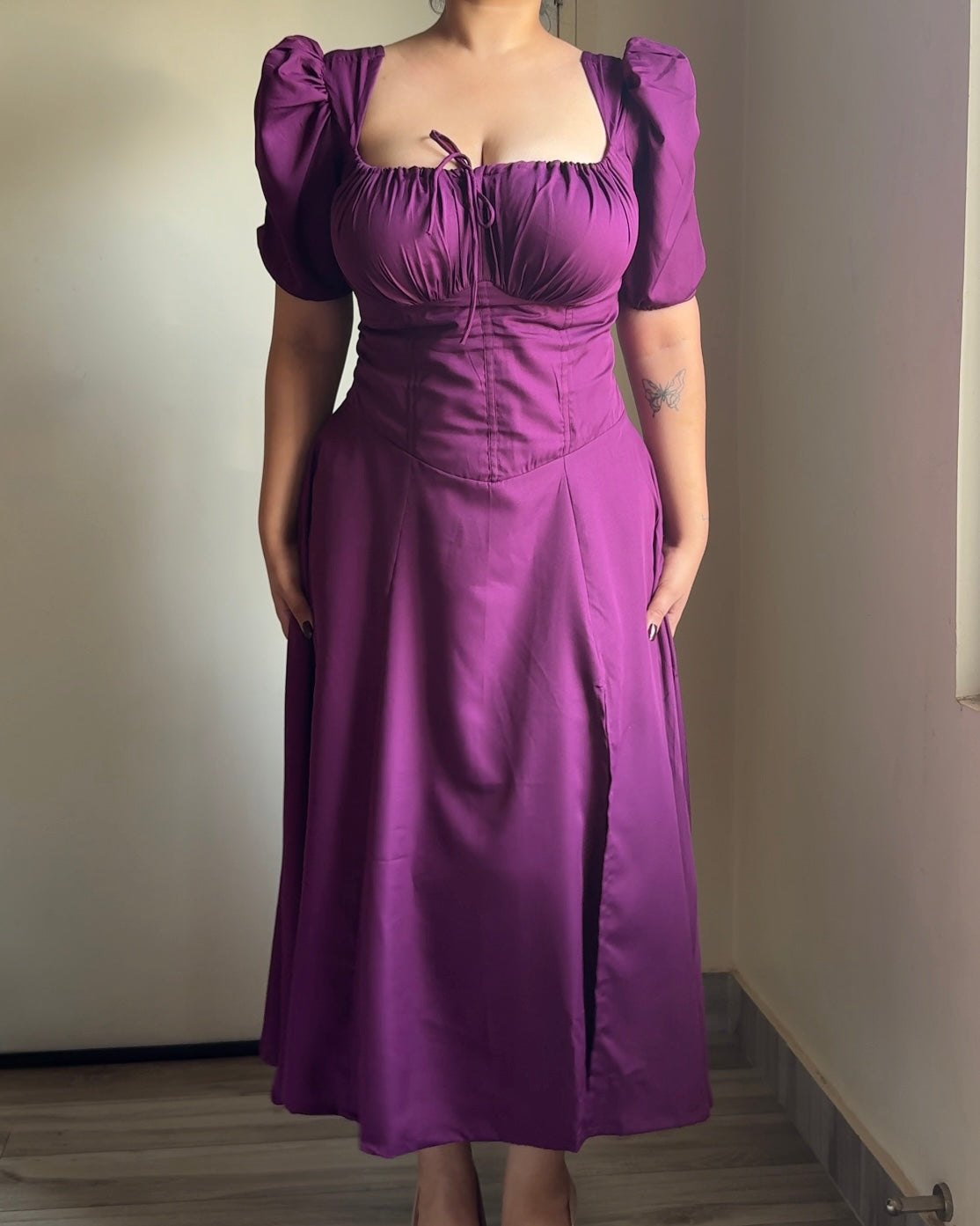Cinderella Berry Purple Sundress