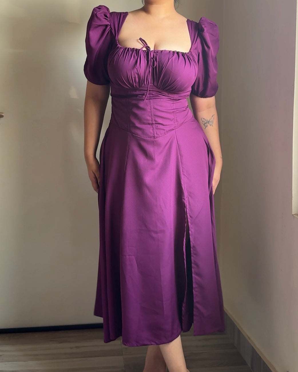 Cinderella Berry Purple Sundress