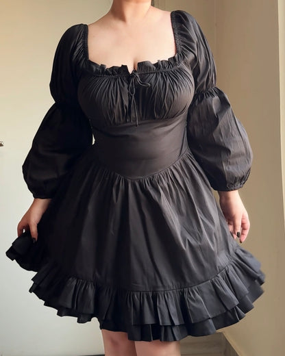Alexendra Black Mini Dress