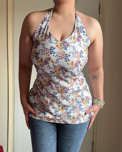 Siya Rangrez Halter Kurti