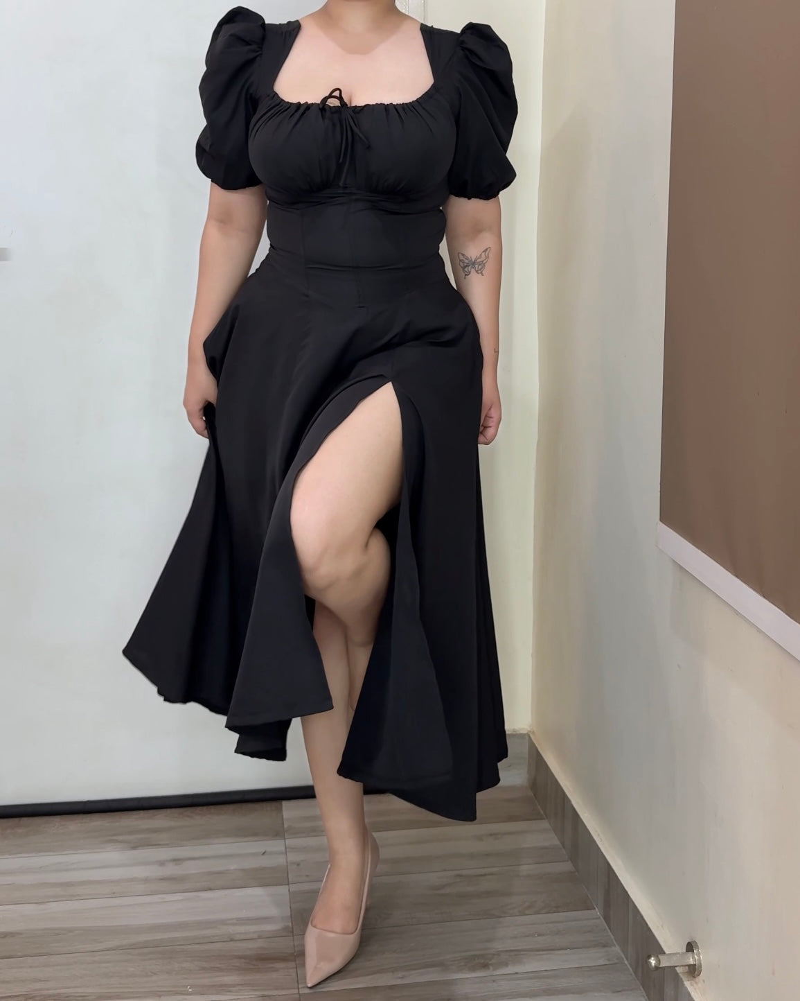 Cinderella Black Sundress