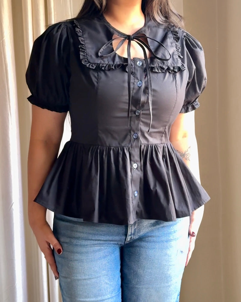 Cara Bow Top
