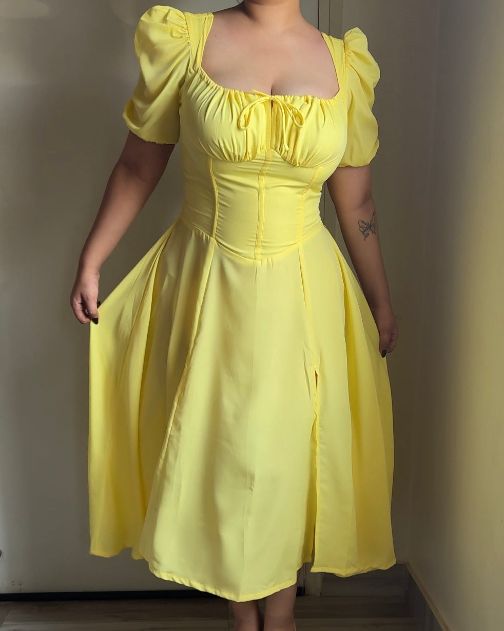 Cinderella Yellow Sundress