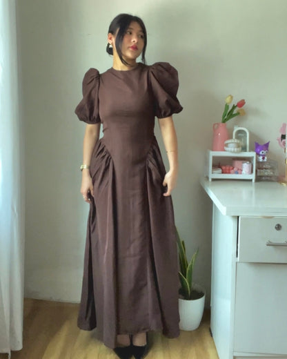 Sophia Brown Sundress
